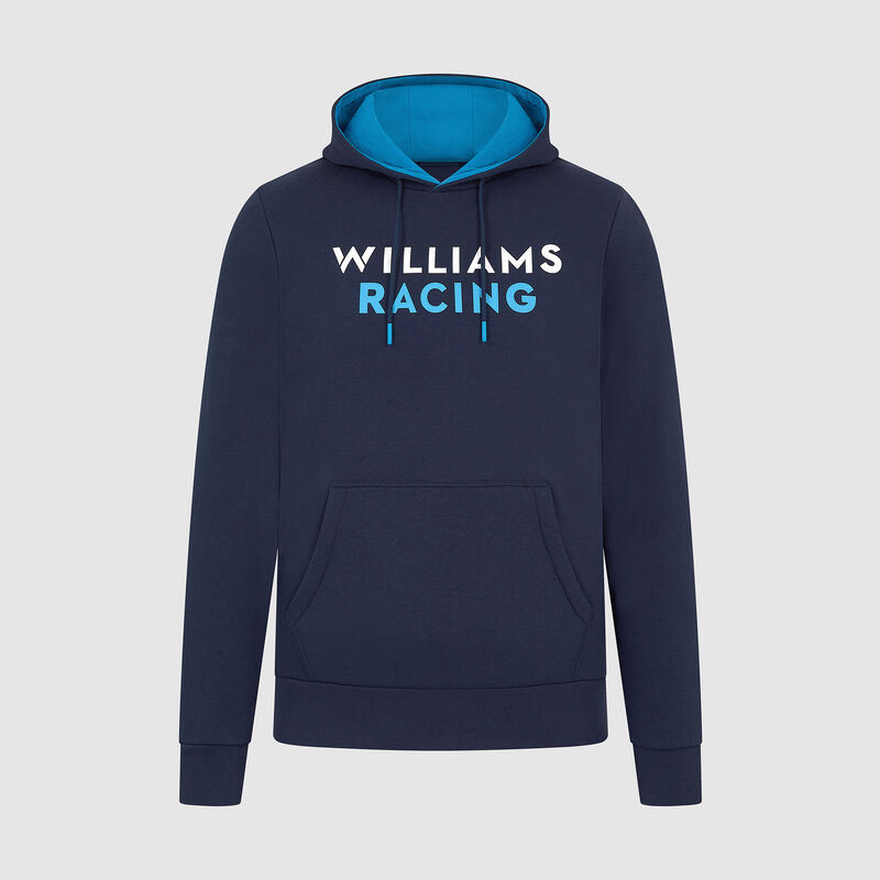 WILLIAMS RACING FW MENS HOODY - navy