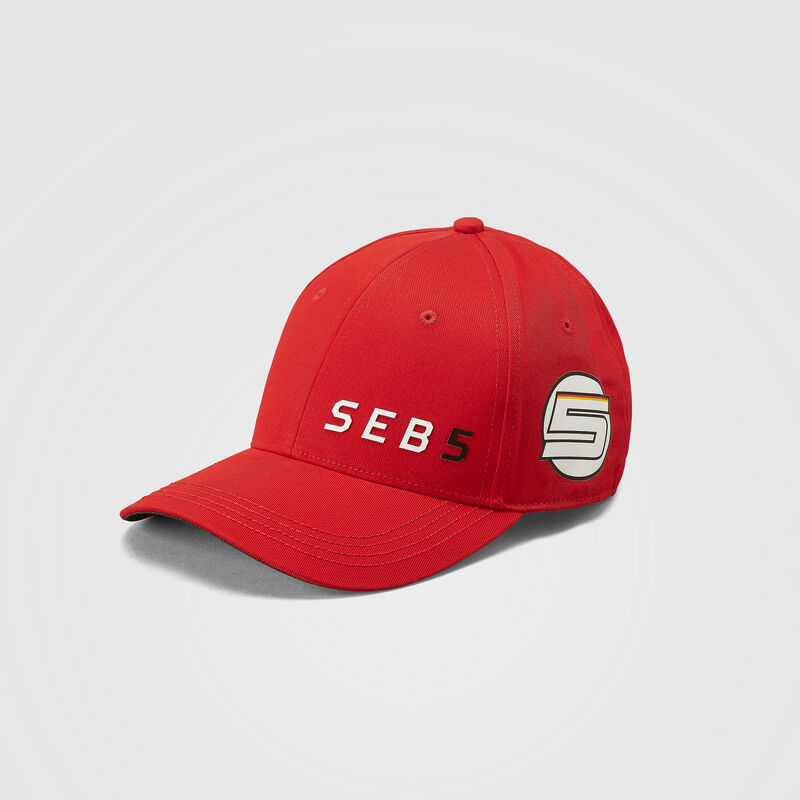 SF FW VETTEL BASEBALL CAP - red