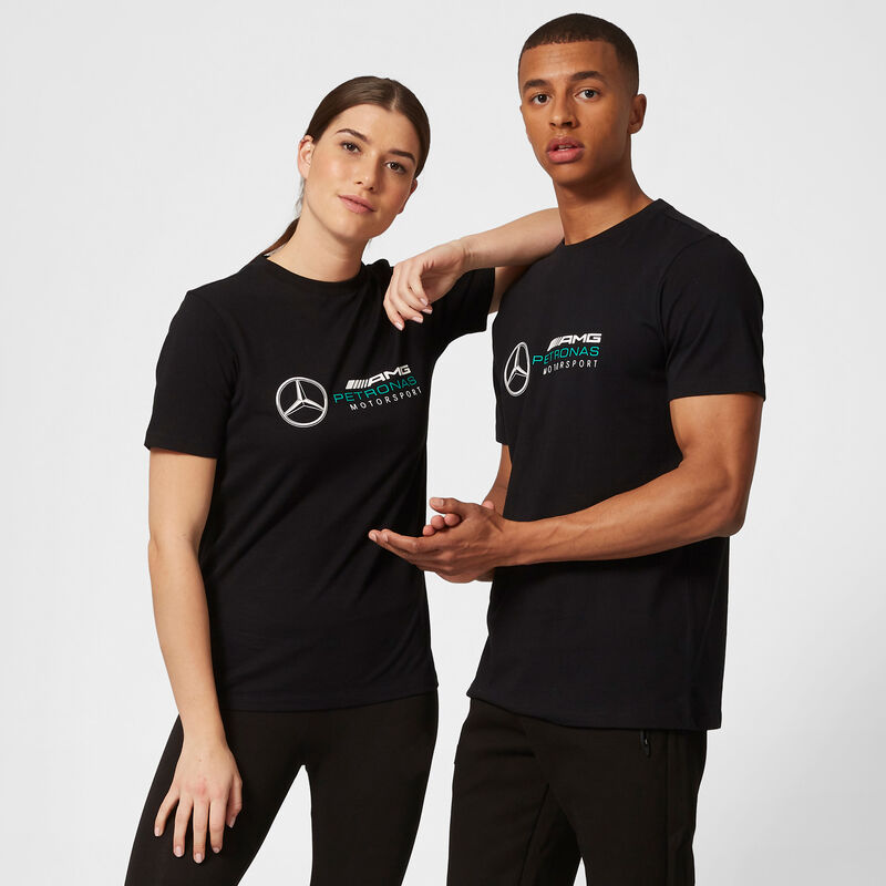 MAPM FW LARGE LOGO TEE - black
