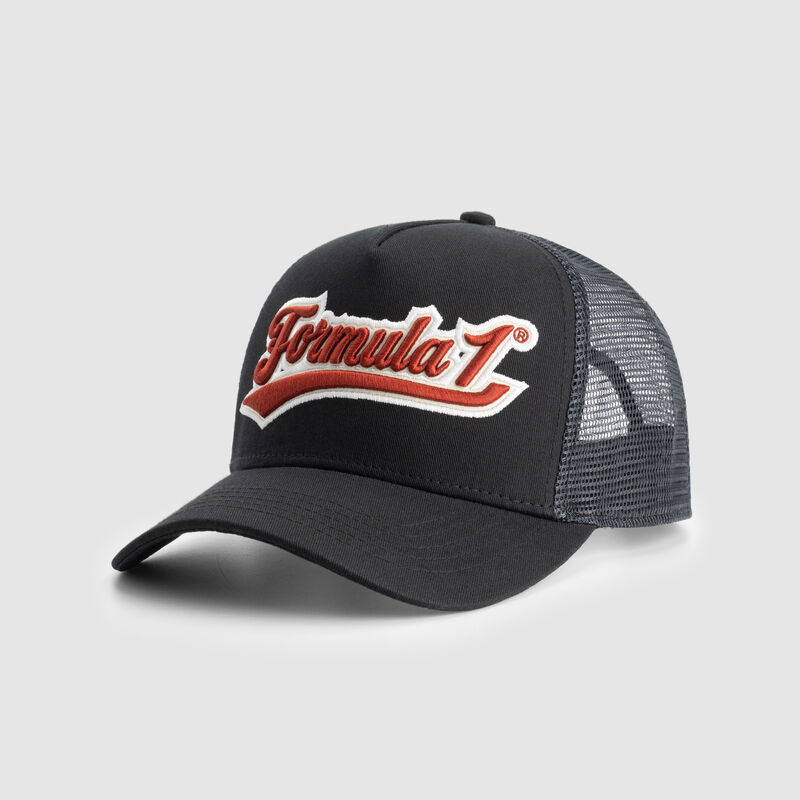 F1 FW LEGACY TRUCKER CAP - black
