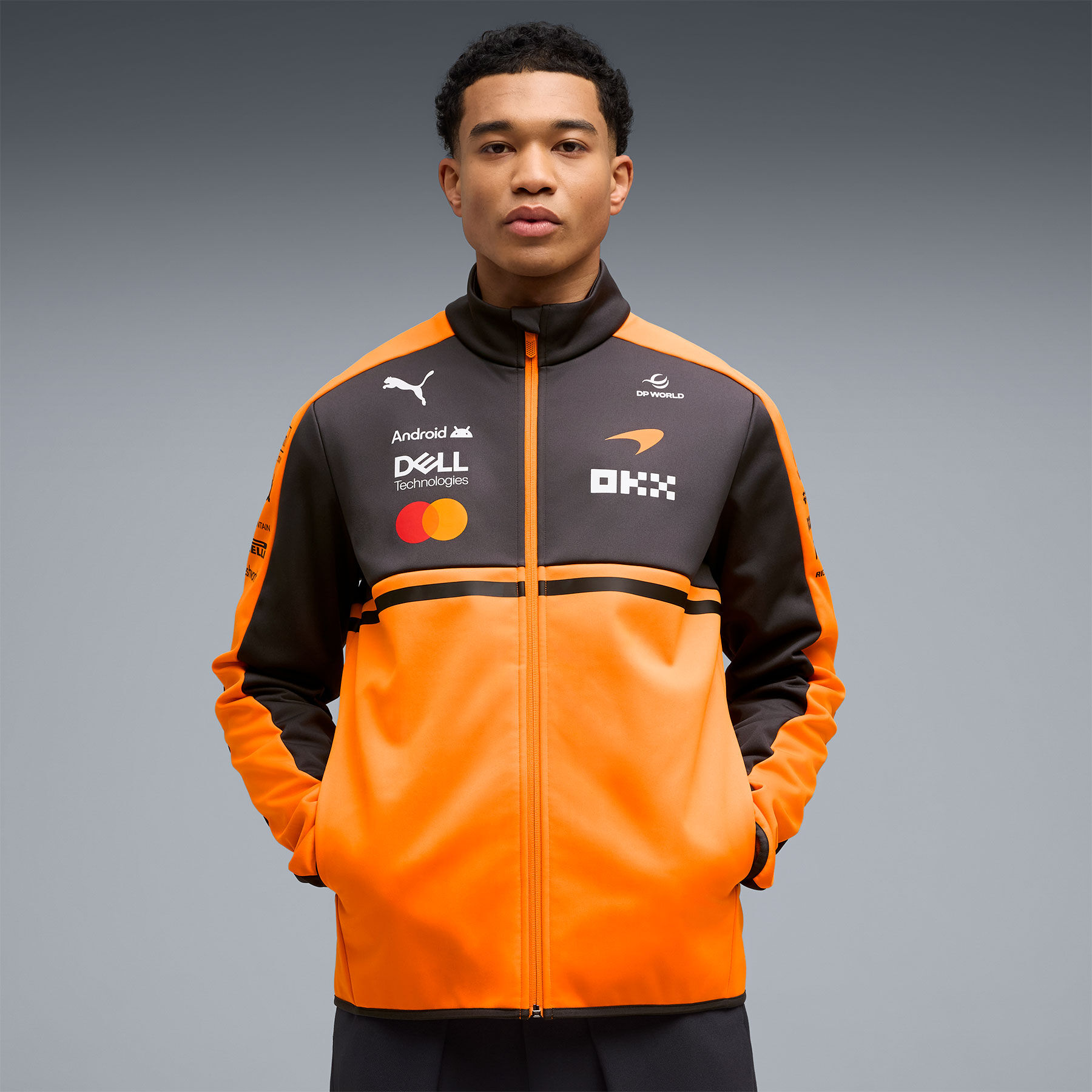 Chaqueta softshell del equipo PUMA 2026 - McLaren Mastercard F1