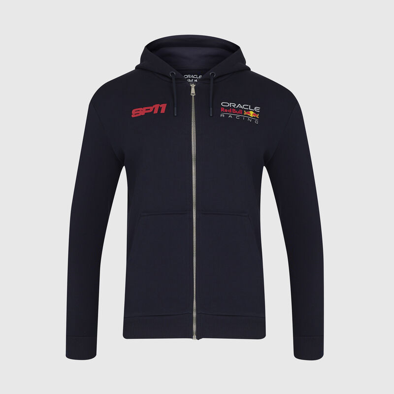 RBR FW UNISEX SP CAR ZIP HOODIE - navy