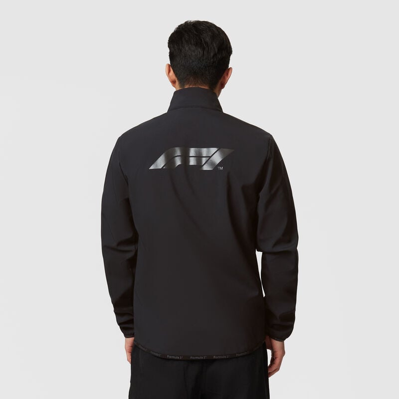 F1 FW SOFTSHELL JACKET - black