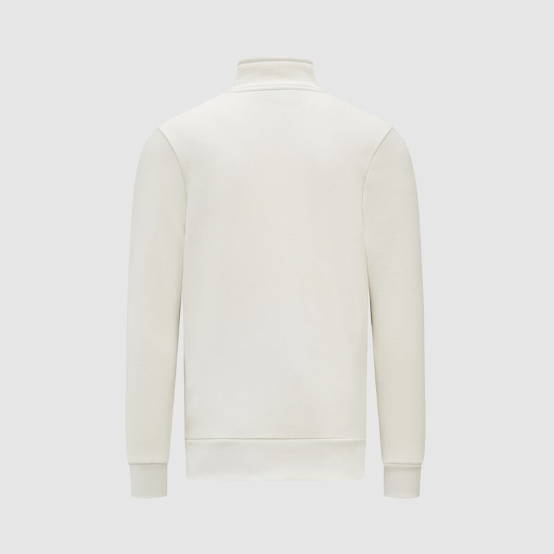 AS FW SEASONAL 1/4 ZIP - white