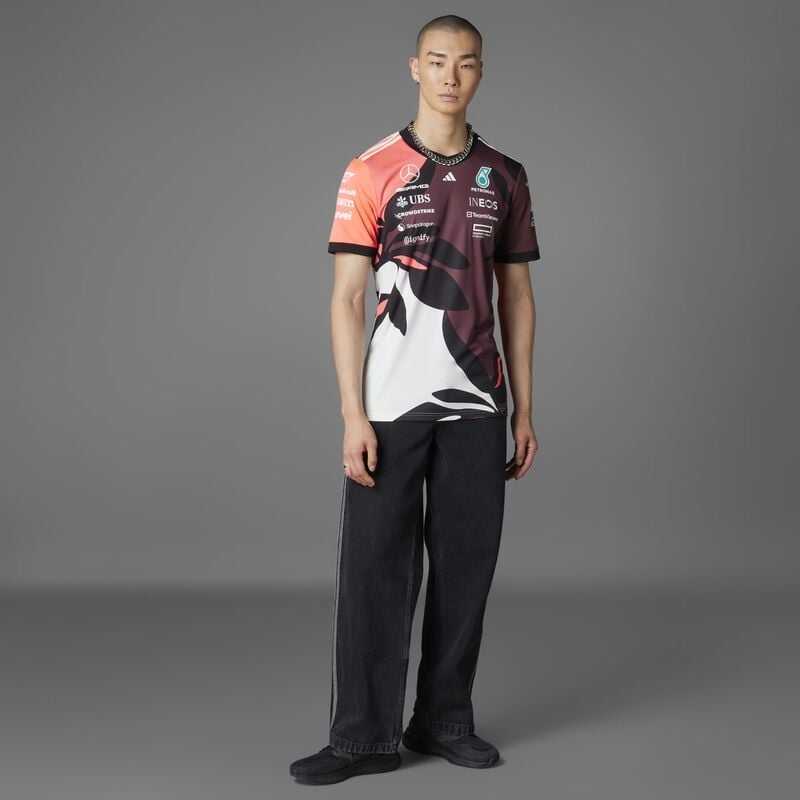 MAPF1 SE MENS SUMMER DRIVER TEE - burgundy