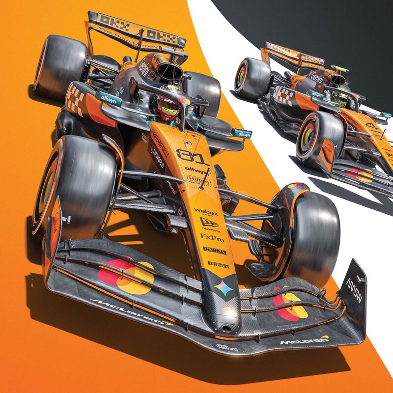 MCL 25 CONSTRUCTORS POSTER - Orange