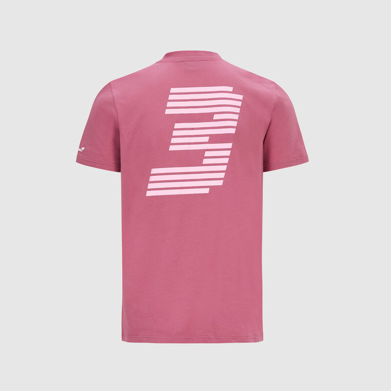 MCLAREN FW RICCIARDO NO3 SG TEE - pink