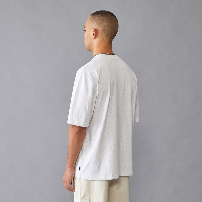 F1 FW RELAXED FIT BOUCLE TEE - white