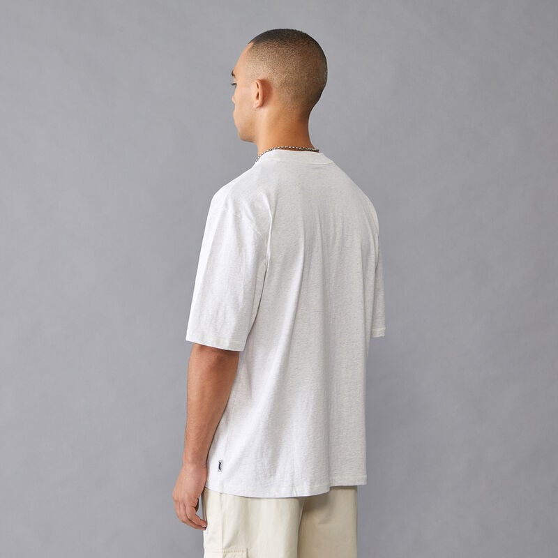 F1 FW RELAXED FIT BOUCLE TEE - white