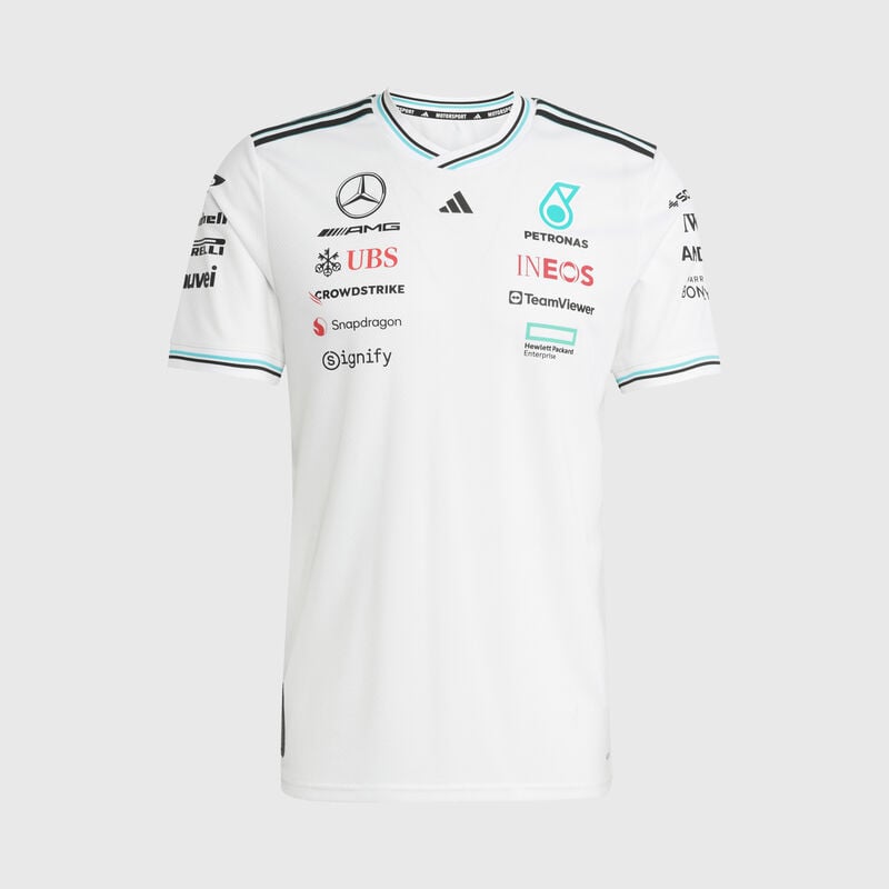 MAPF1 AUTH MENS DRIVER TEE - white