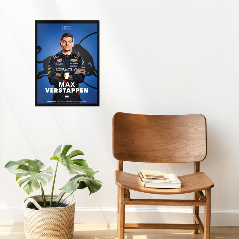 RBR MV 2025 DRIVER POSTER - Dark Blue