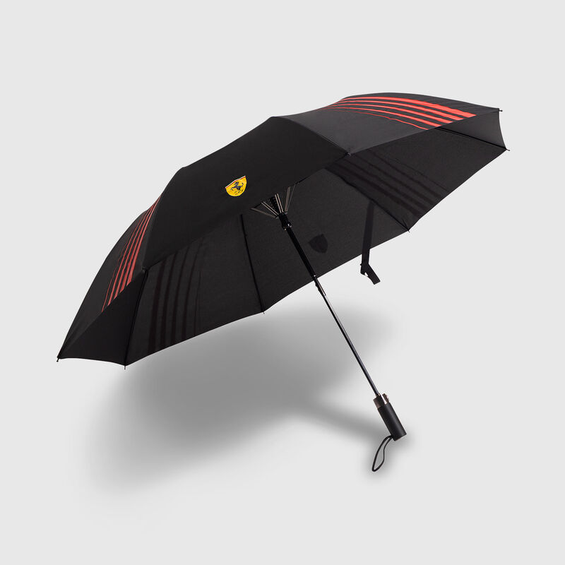Compact Umbrella 2026 - Scuderia Ferrari F1 - Puma black ONE SIZE - 8719203567457 - Fuel For Fans F1 Merchandise store