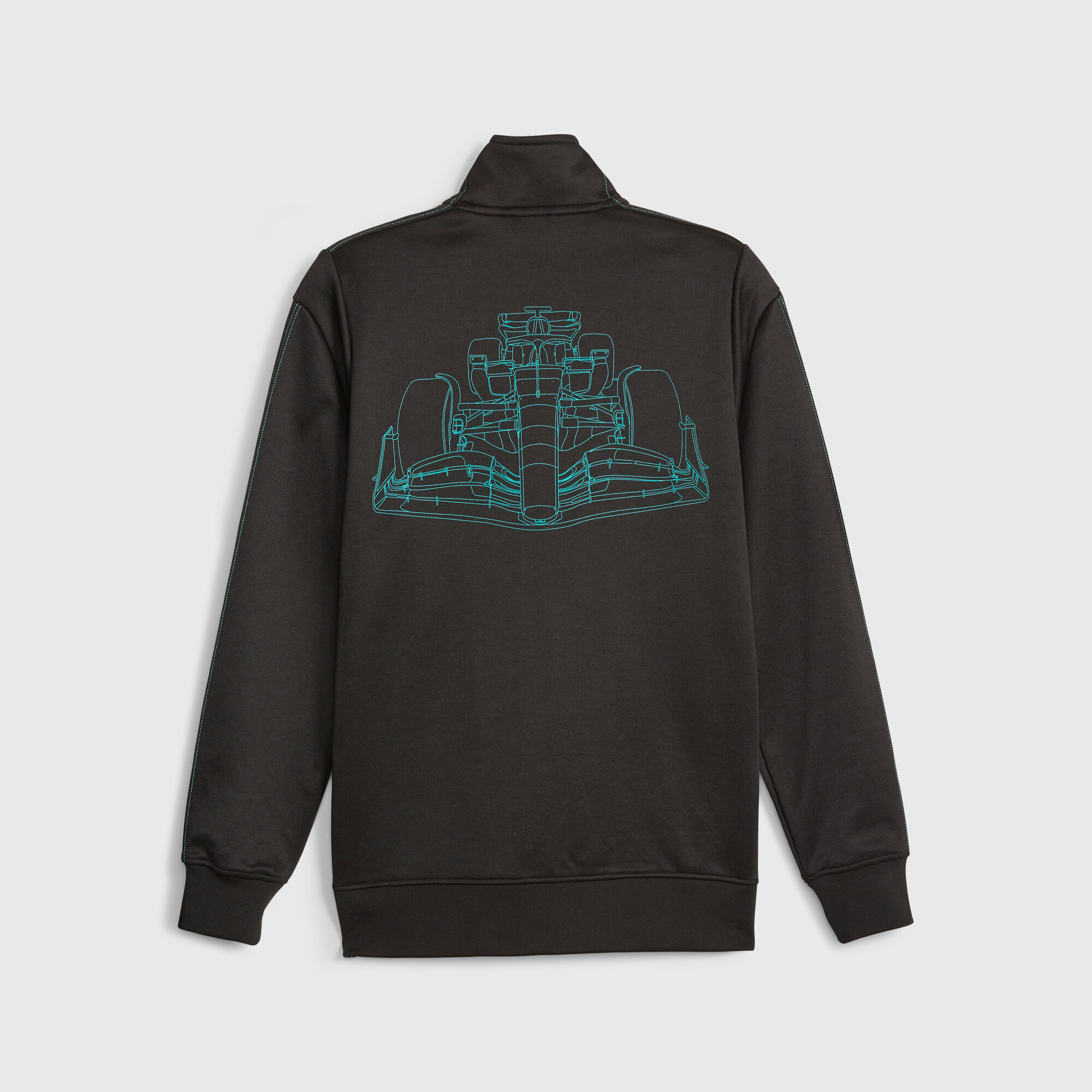 Mercedes amg petronas men's t7 track jacket sales