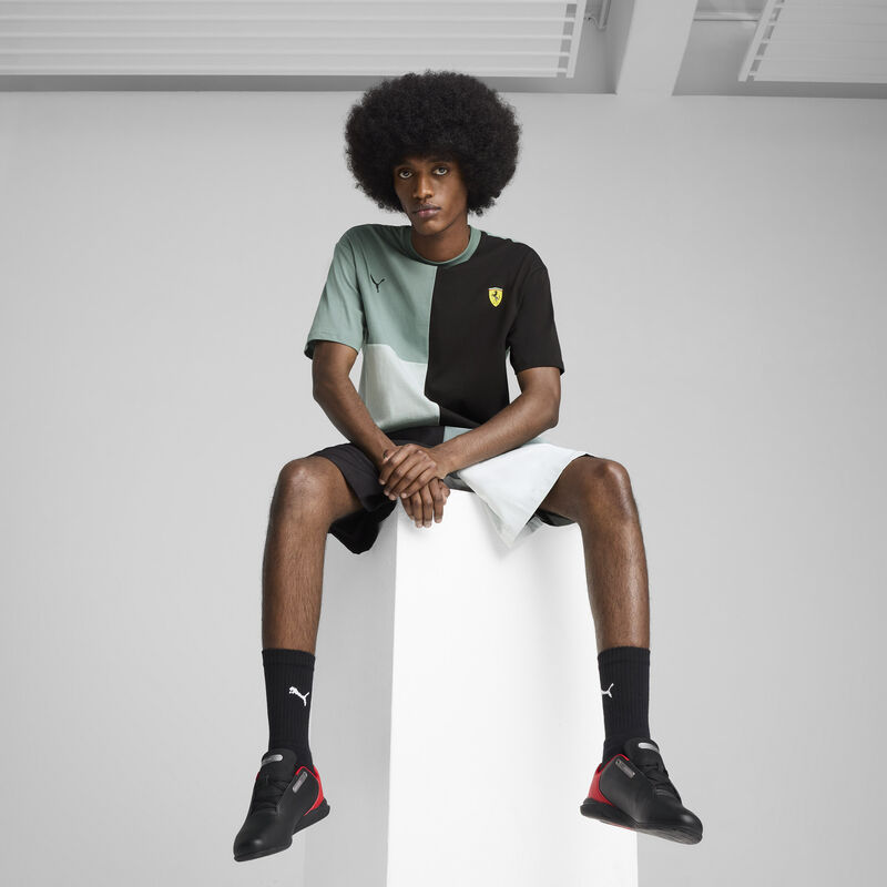 SF LS RACE LIFESTYLE TEE - green