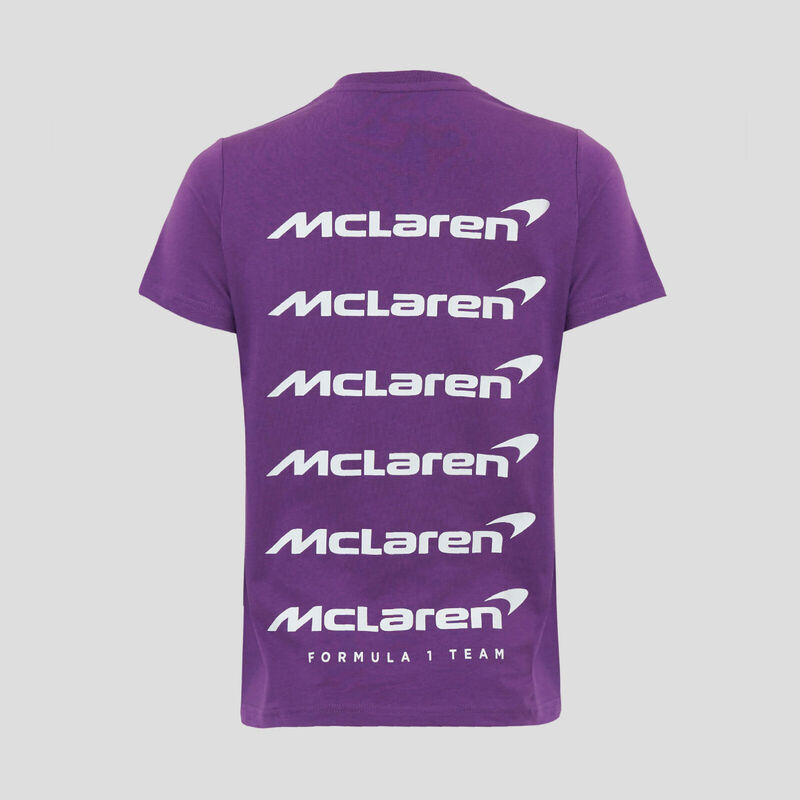 MCLAREN FW WOMENS DR TERRITORIES TEE - purple