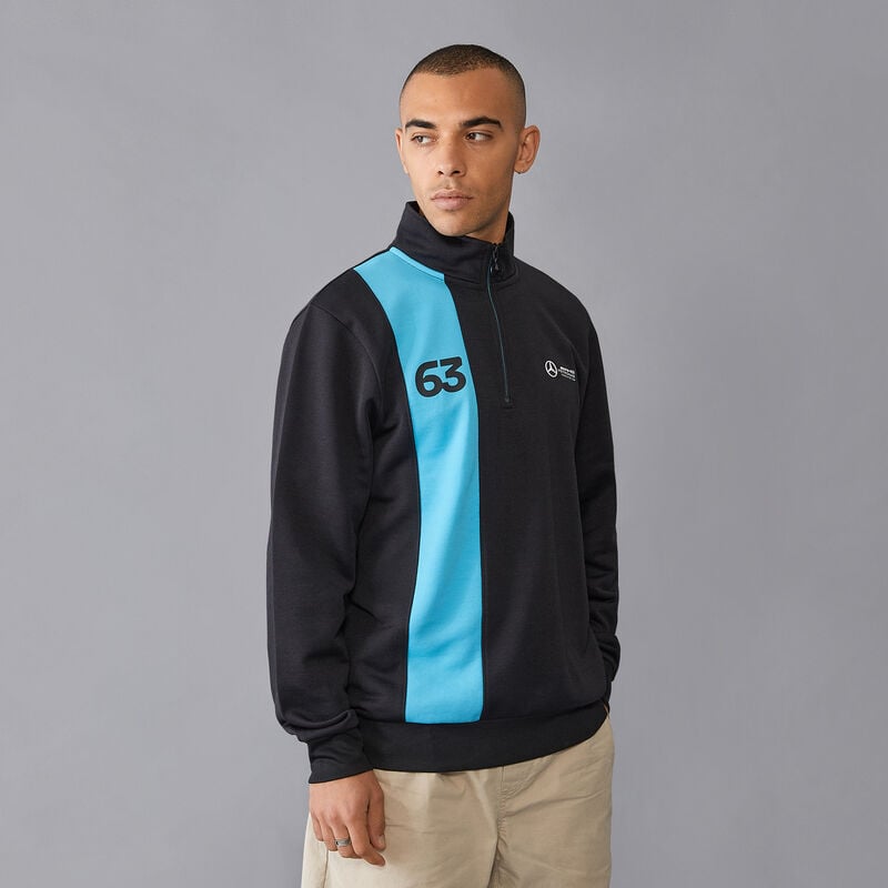 MAPF1 FW MENS GR 1/4 ZIP - black