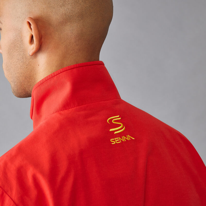 AS FW MENS LEGACY PATCHWORK BOMBER - red