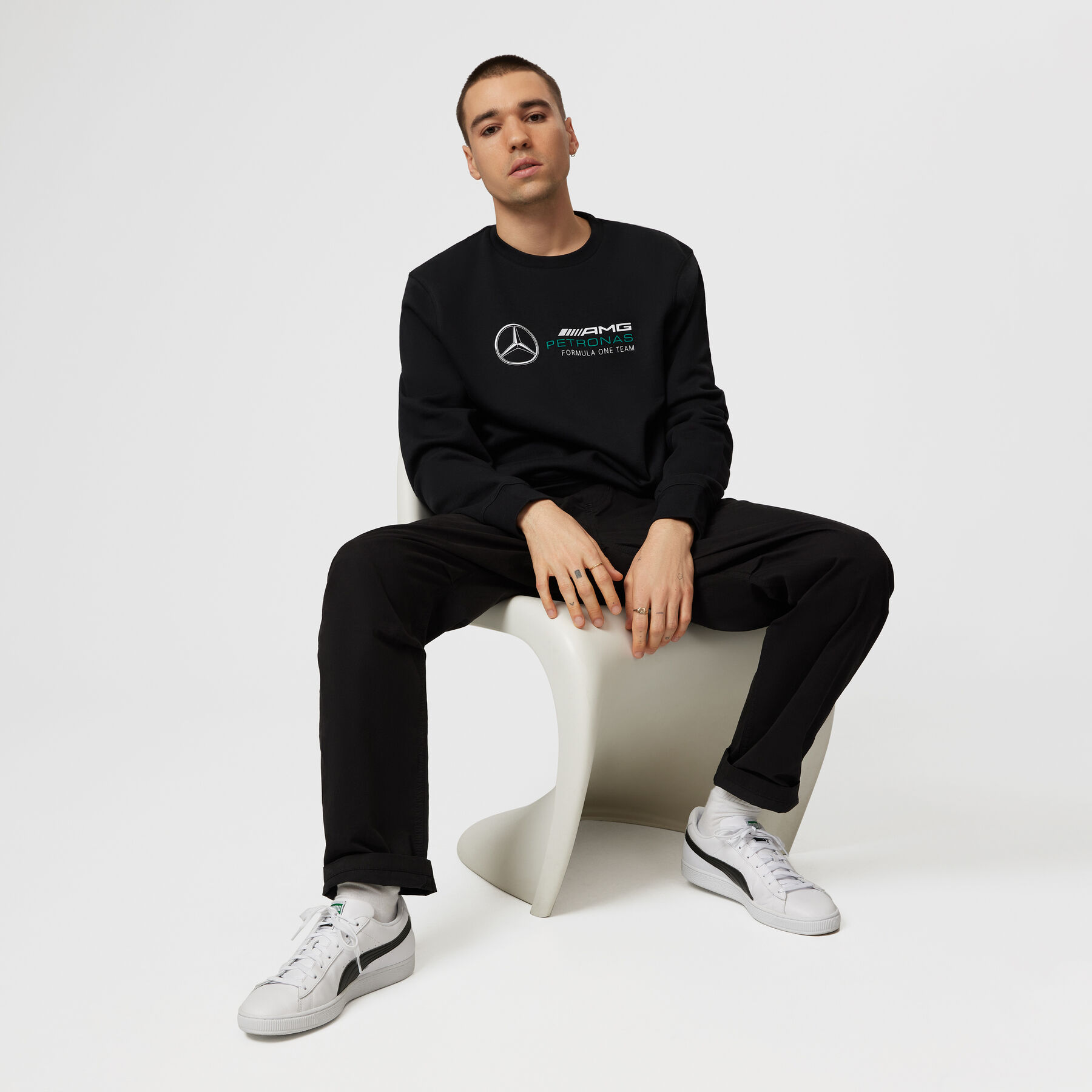 Mercedes benz sweatshirt sales