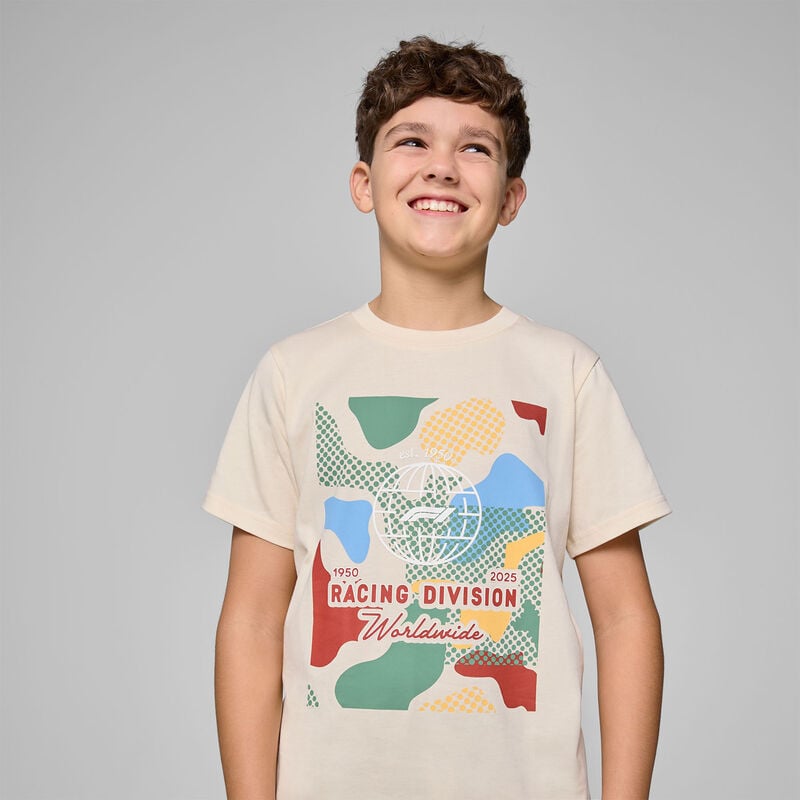F1 FW KIDS CAMO GRAPHIC TEE - beige