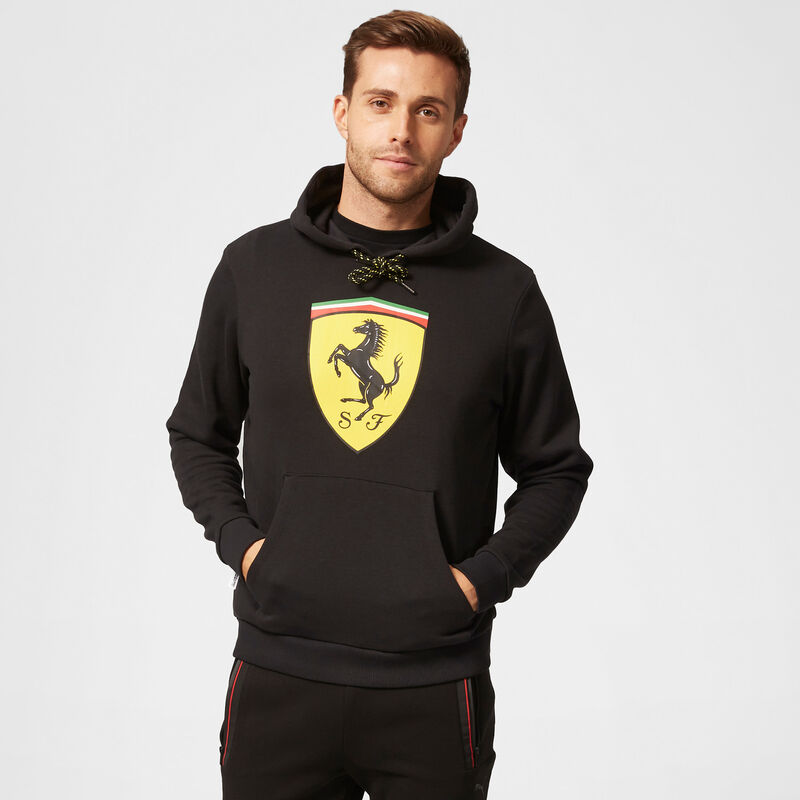SF FW HOODED SWEAT - black