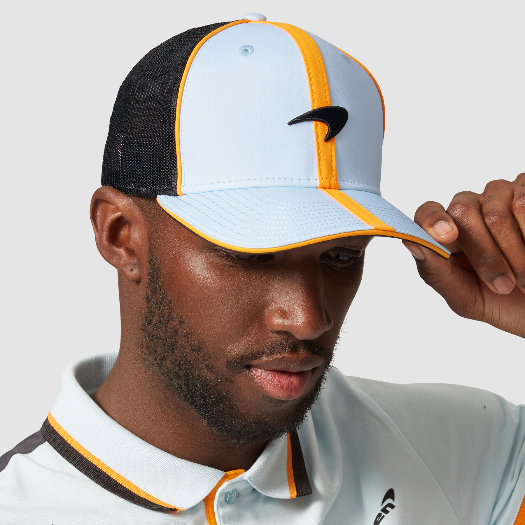 Gulf Mesh 9FIFTY Cap McLaren F1 Fuel For Fans