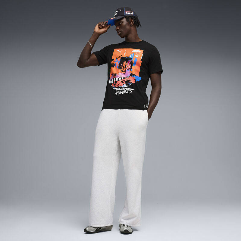 F1 FW SE MADRID TEE - black