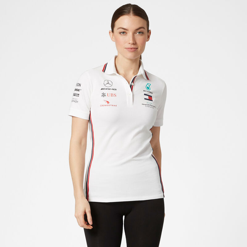 MAPM RP WOMENS POLO - white