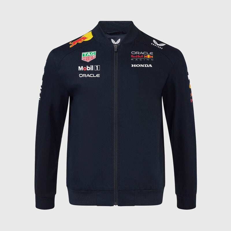 RBR RP UNISEX BOMBER JACKET - navy