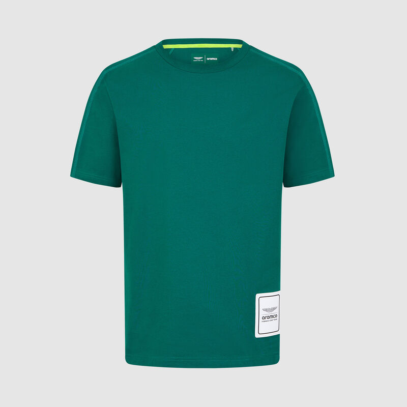 Logo T-shirt 2025 - Aston Martin F1 Team - Green XXS for males - 8719203408590 - Fuel For Fans F1 Merchandise store