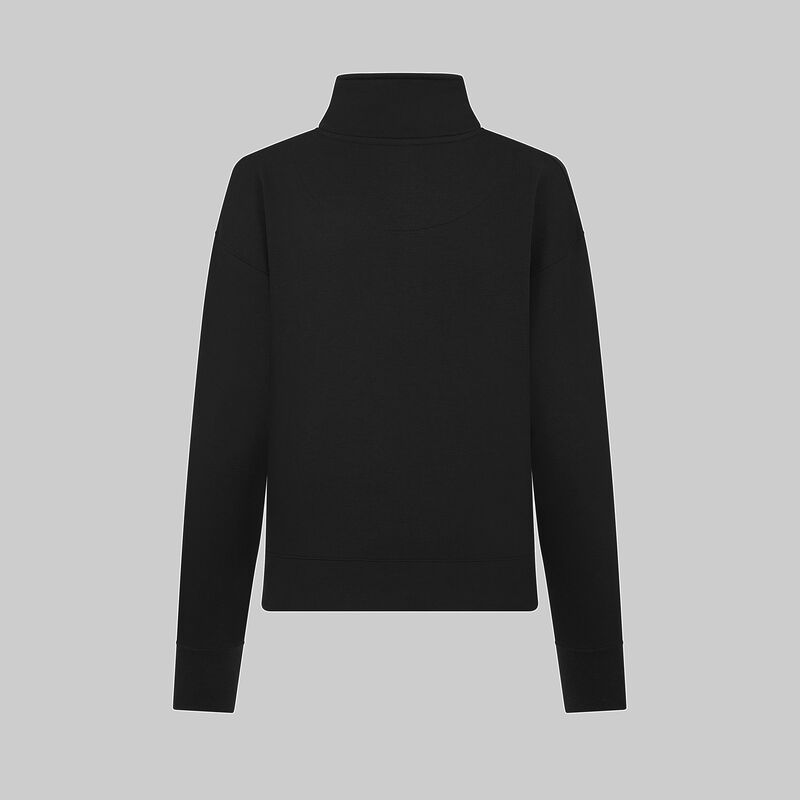 MAPF1 FW WOMENS RELAXED FIT 1/4 ZIP - black