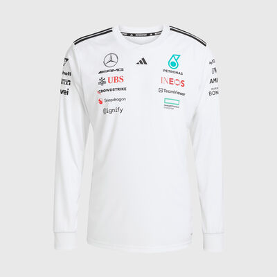 adidas 2025 Fahrer-Langsarm-T-Shirt