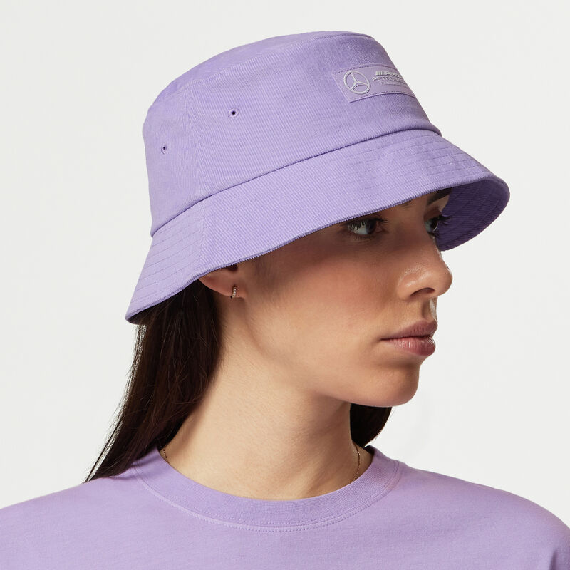 MAPF1 FW RETRO CORD BUCKET HAT - lilac