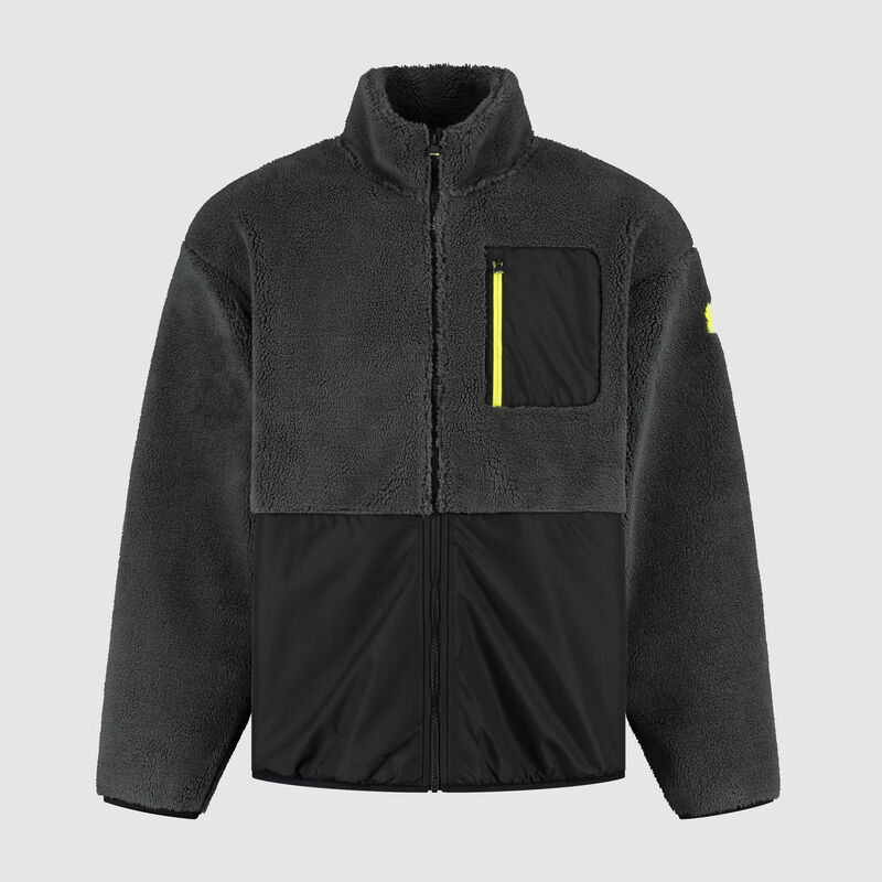 Tech Sherpa Jacket 2025 - Aston Martin F1 Team - Black M for males - 8719203594514 - Fuel For Fans F1 Merchandise store
