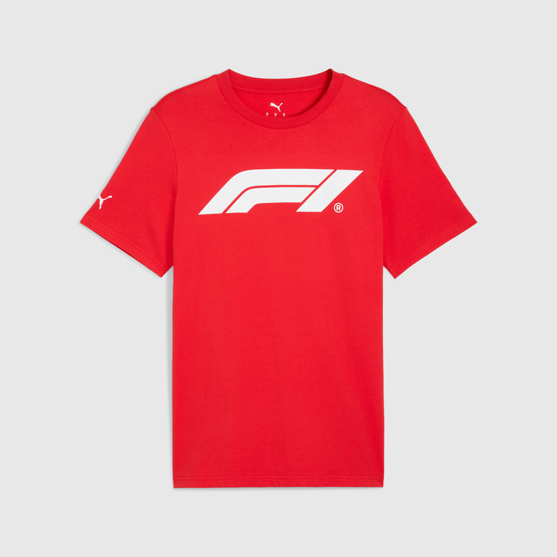 F1 ESS MENS LOGO TEE 180g - red