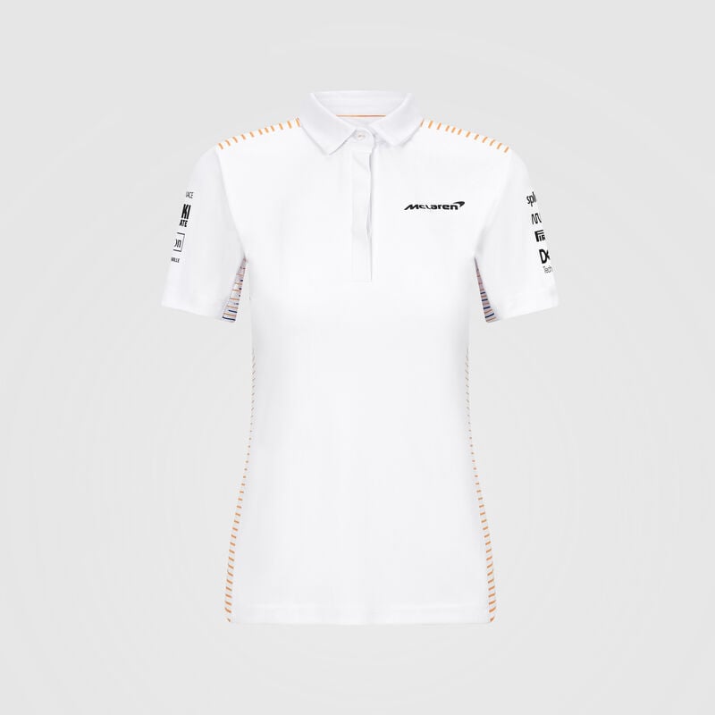 MCLAREN RP WOMENS TEAM POLO - white