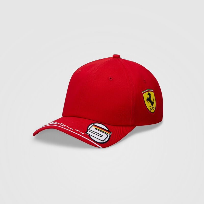 SF RP KIDS VETTEL BB CAP - red