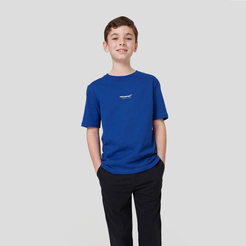 MCLAREN FW KIDS DYNAMIC TEE - CAR - blue