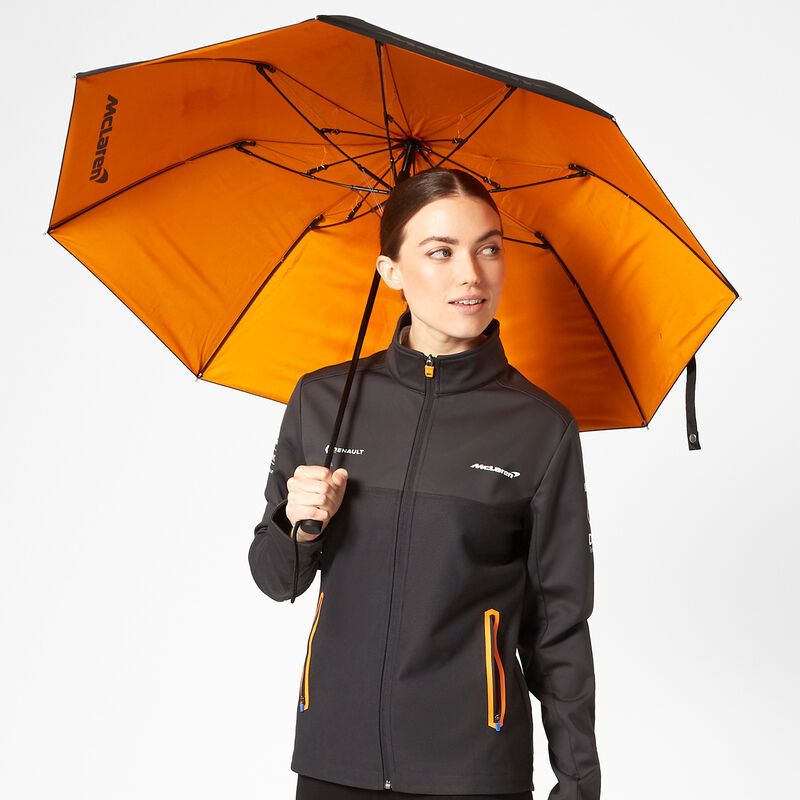 MCLAREN FW COMPACT UMBRELLA - Antracit