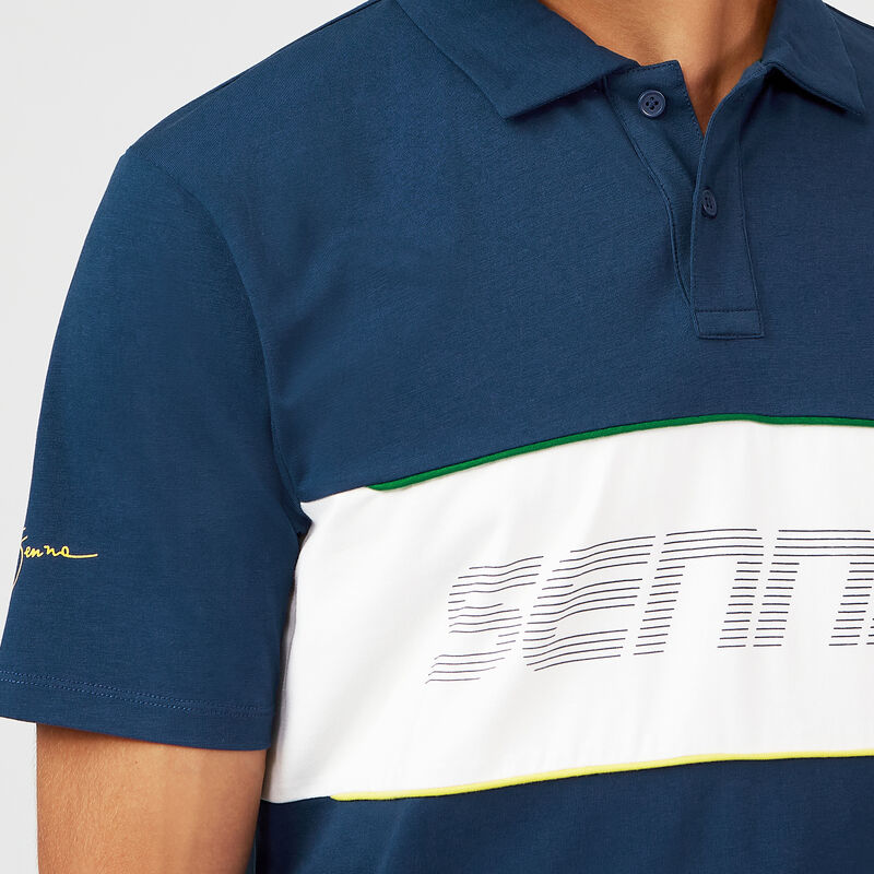 AS FW MENS RACE POLO - navy