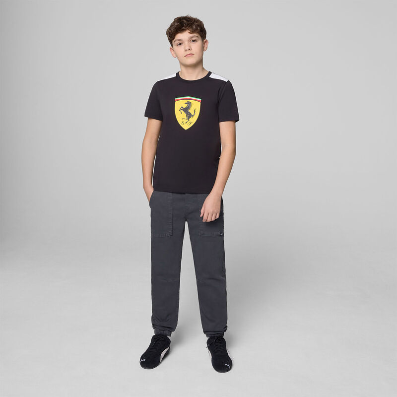 SF KIDS LARGE SHIELD TEE - black
