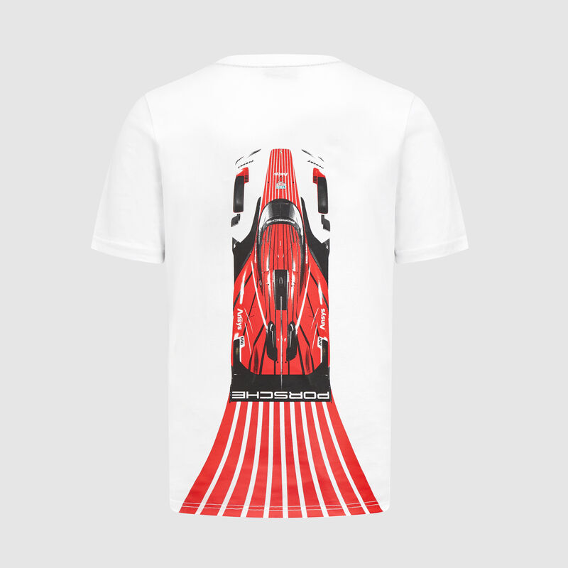 PORSCHE PENSKE FW CAR GRAPHIC TEE - white