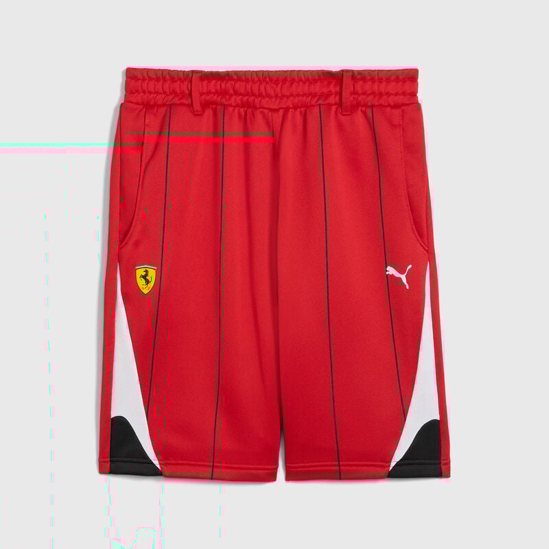 SF LS RACE WOVEN SHORTS - red
