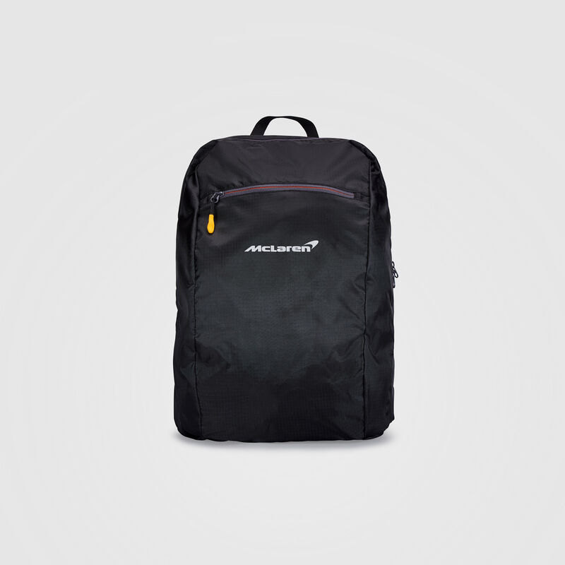 MCLAREN FW PACKABLE BACKPACK - black