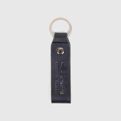 Leather Debossed Keyring