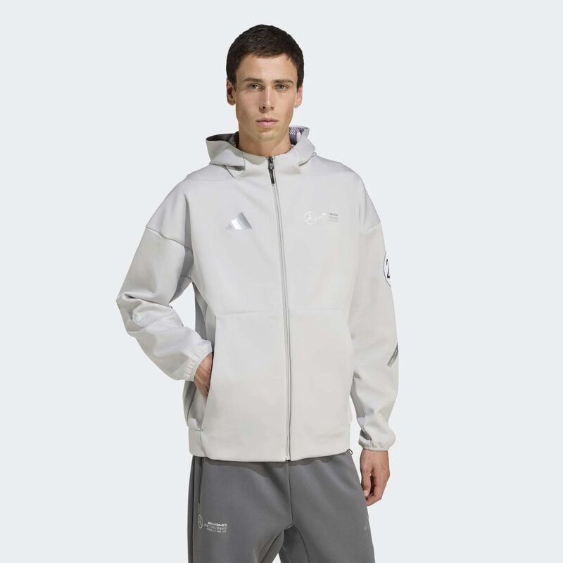 MAPF1 SE MENS SILVERSTONE FZ HOODIE - grey