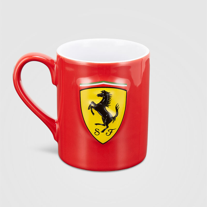 SF FW SCUDETTO SHIELD MUG - red