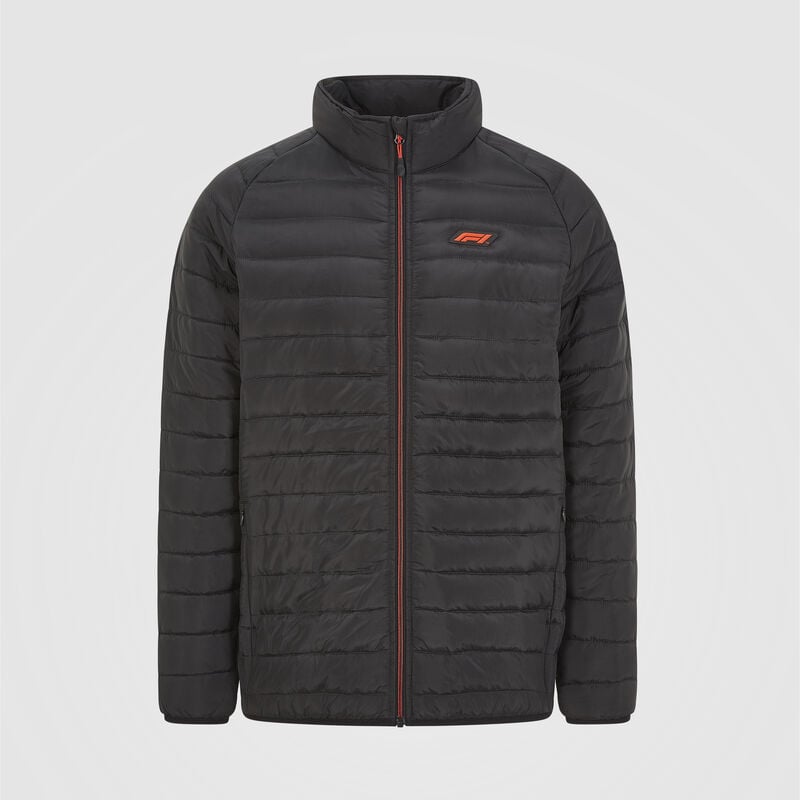 F1 FW TECH PADDED JACKET - black