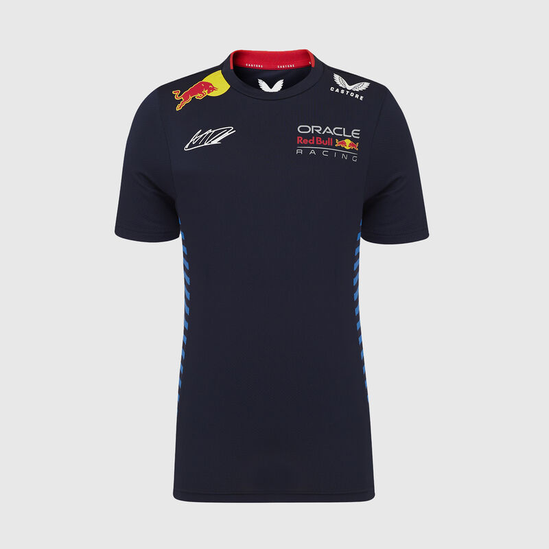 Kids 2024 Max Verstappen Driver T-shirt 2024 - Red Bull Racing - Navy 152 - 5063234427505 - Fuel For Fans F1 Merchandise store