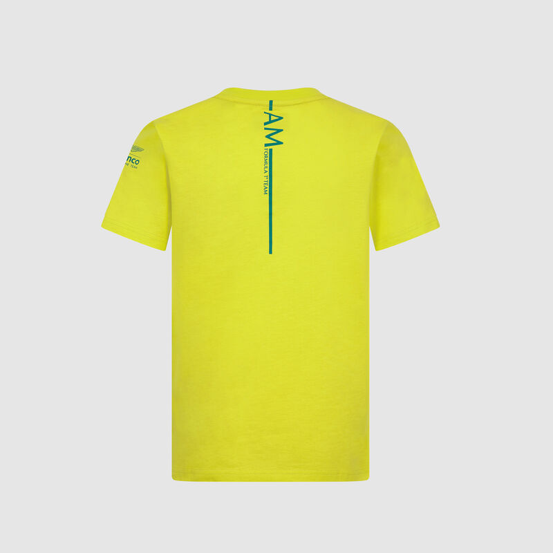 AMF1 FW KIDS GRAPHIC TEE - lime