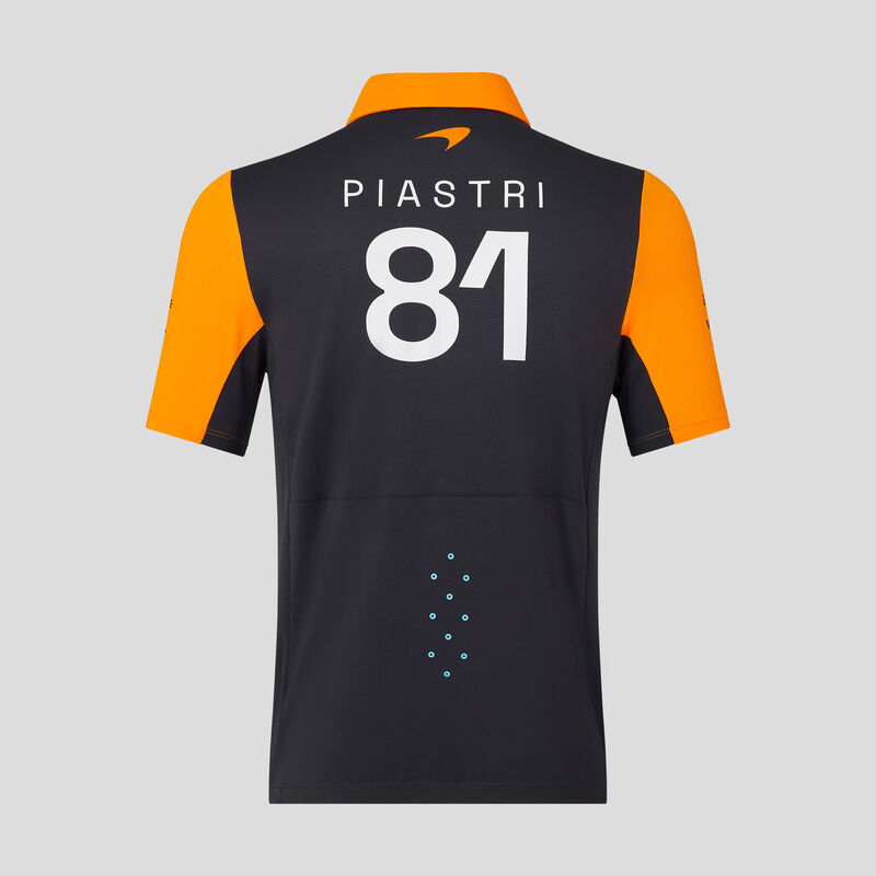 MCLAREN SL RP 2023 POLO SHIRT PIASTRI - orange